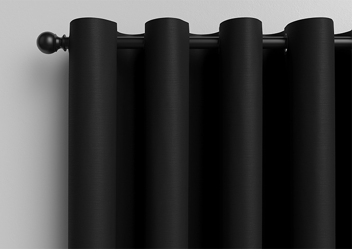 Stockholm, Black - Made to Measure Curtains - Image 12